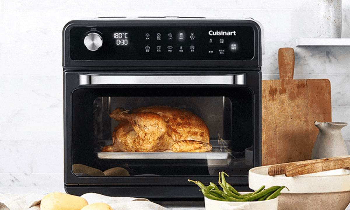 2026 氣炸烤箱推薦|3 大選購重點+人氣品牌一次整理!Cuisinart 美膳雅 多功能蒸氣氣炸烤箱 20L