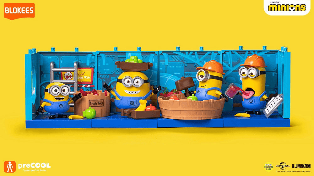 2025漫博 布魯可Blokees 小小兵果醬工廠系列套組