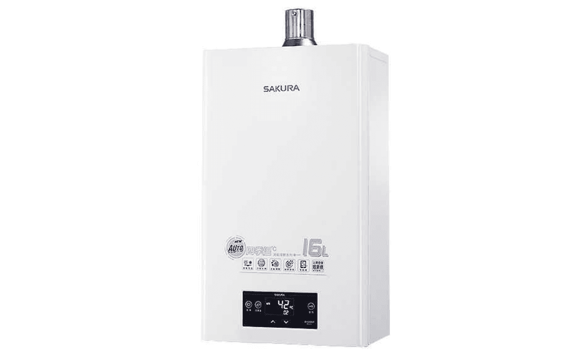 櫻花 16L 四季溫渦輪增壓熱水器 DH1695F LPG