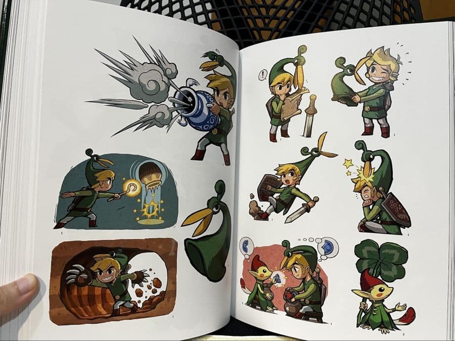 《薩爾達傳說》海拉魯畫冊 官方設定集