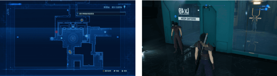 《Crisis Core FF7 Reunion》遊戲畫面