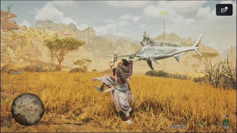 《魔物獵人 荒野》遊戲畫面