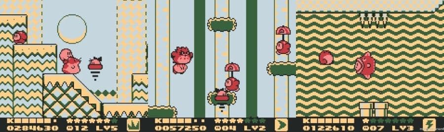 GB 二代 (Kirby Dream Land 2)