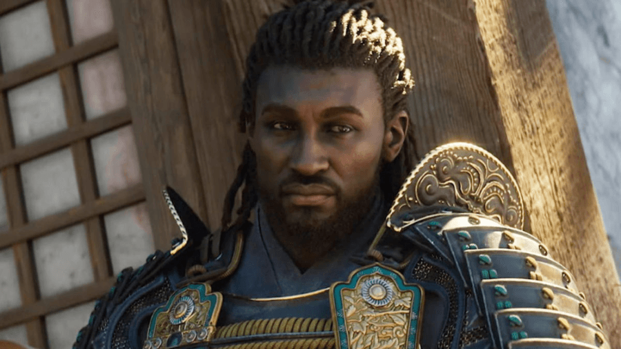 黑人武士「彌助」