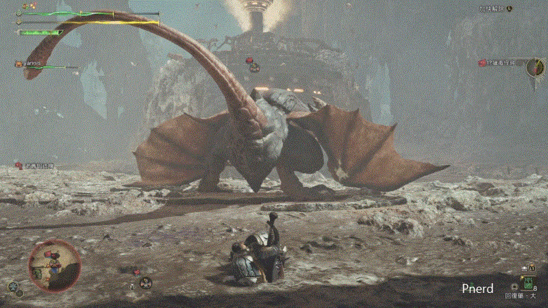 《魔物獵人 荒野》遊戲畫面