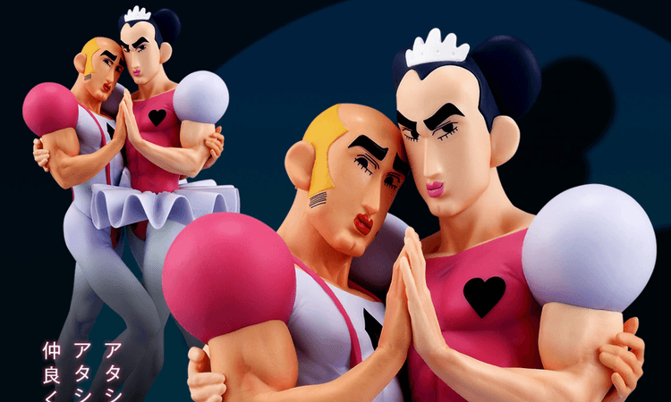 一番賞 劇場版蠟筆小新 懷舊電影院 B 賞「馬卡歐與裘馬」