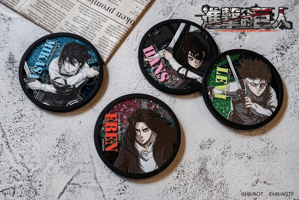 《進擊的巨人:Final Season》快閃店 流沙杯墊