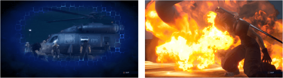 《Crisis Core FF7 Reunion》遊戲畫面