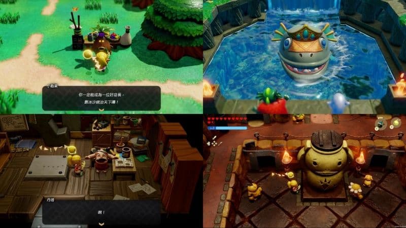 《薩爾達傳說 智慧的再現》遊戲畫面