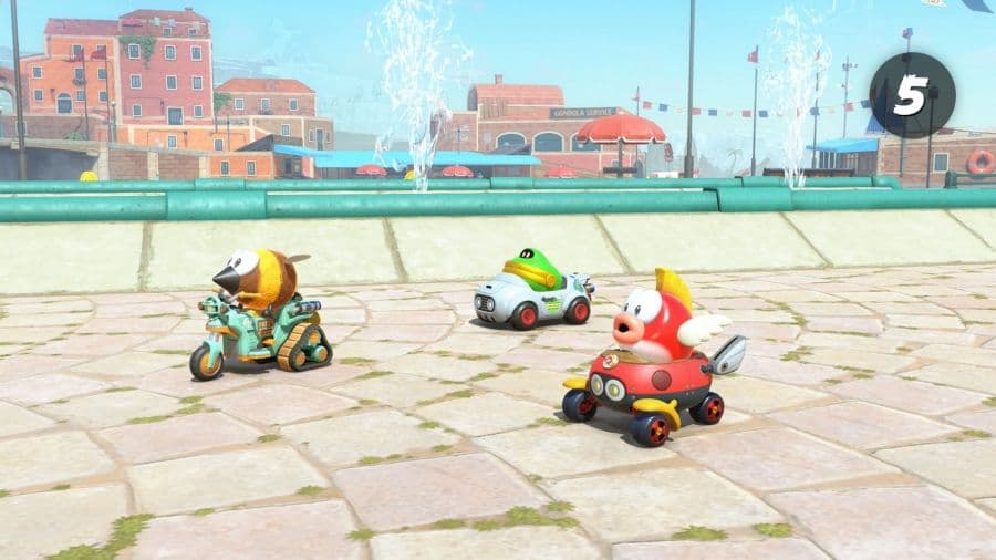 Switch 2《瑪利歐賽車世界》遊戲畫面擷取