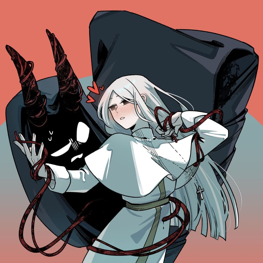 惡魔沒有想色色