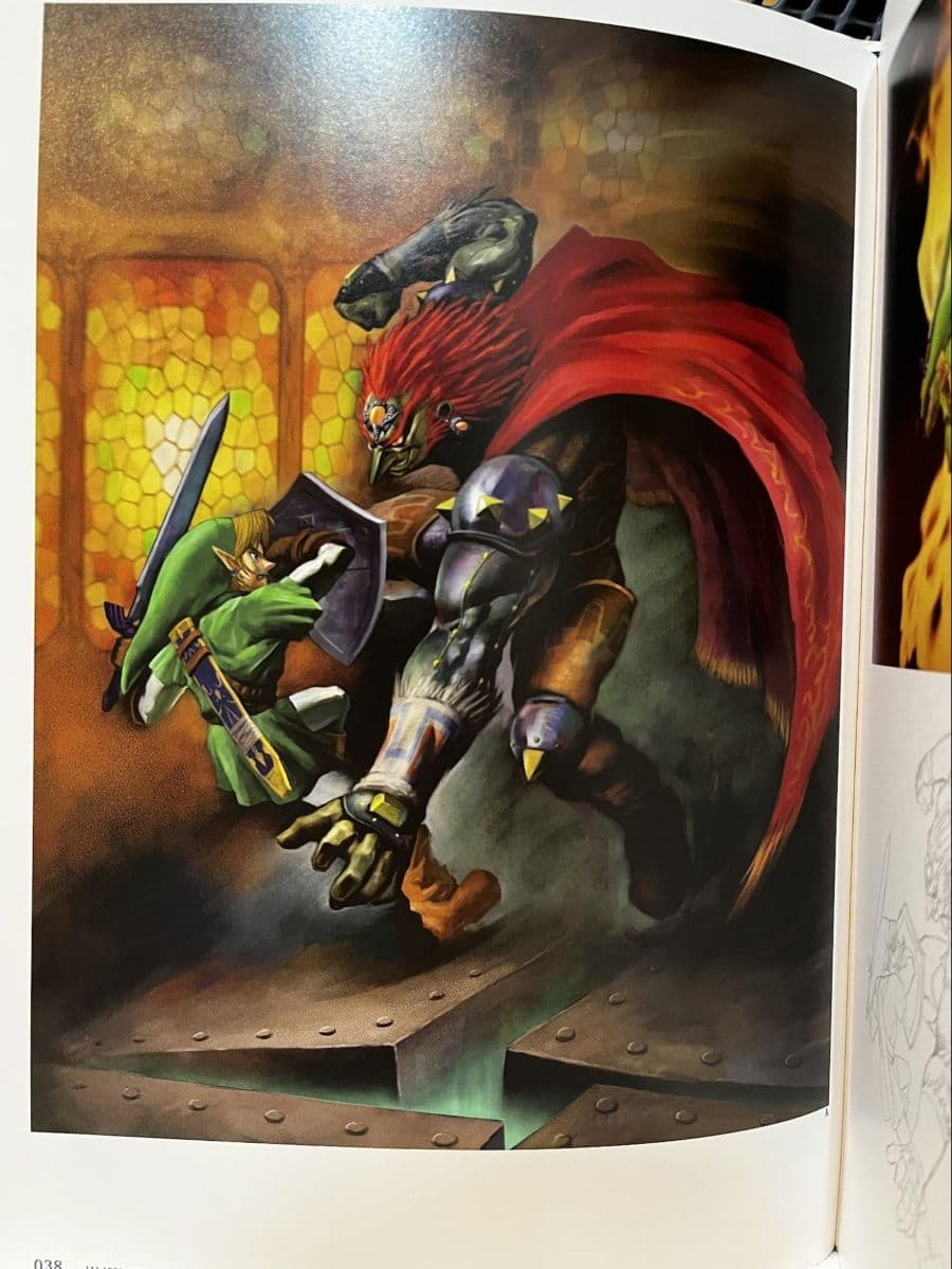 《薩爾達傳說》海拉魯畫冊 官方設定集