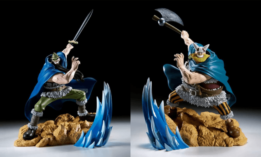 BP景品 航海王 戰光絕景 巨人族 巨兵海賊團 多利、布洛基