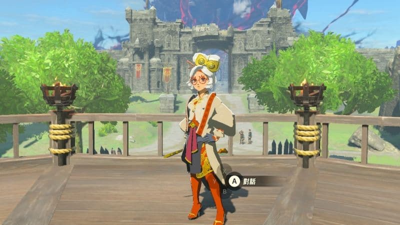 《薩爾達傳說 王國之淚》遊戲畫面