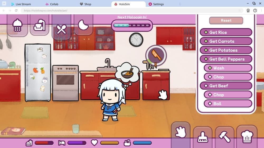 hololive 官方授權放置遊戲《Holoidle》