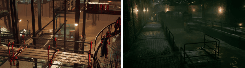 《Final Fantasy VII Remake》遊戲畫面