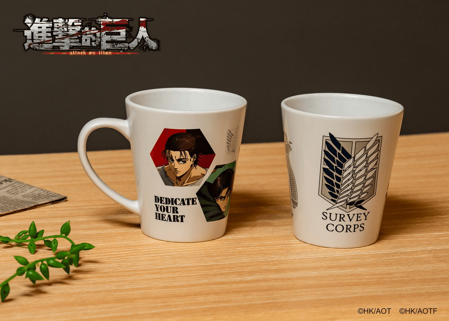 《進擊的巨人:Final Season》快閃店 斜口馬克杯