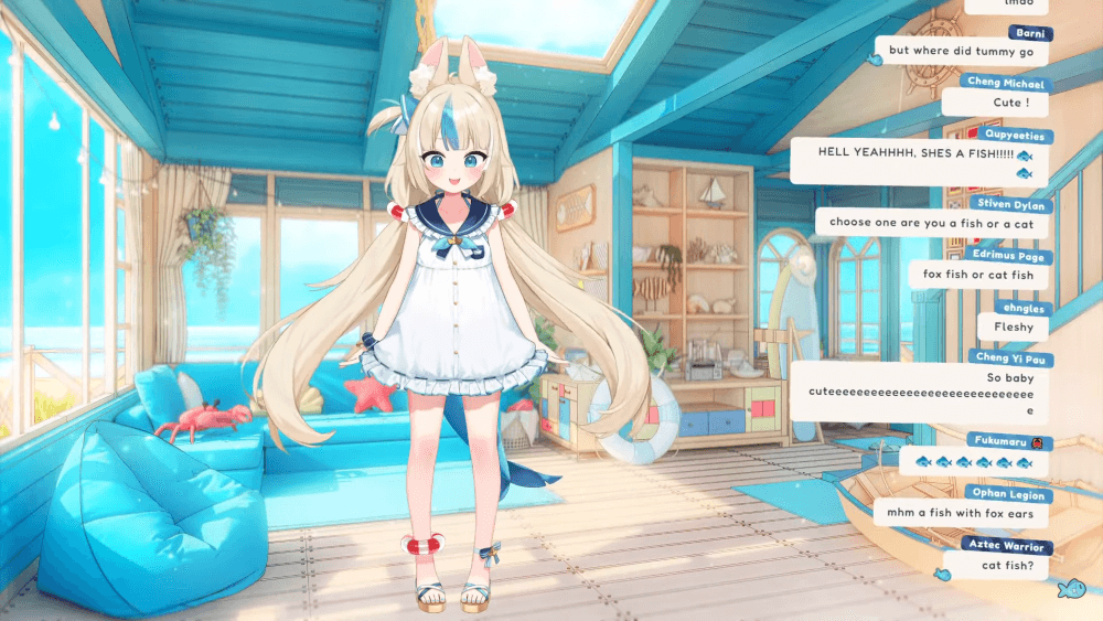 個人勢 VTuber 鯊魚子 Saba