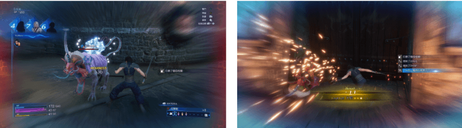 《Crisis Core FF7 Reunion》遊戲畫面