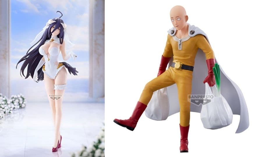 BP景品 G&G Overlord 雅兒貝德 婚紗Ver.、BP景品 一拳超人 琦玉 買東西