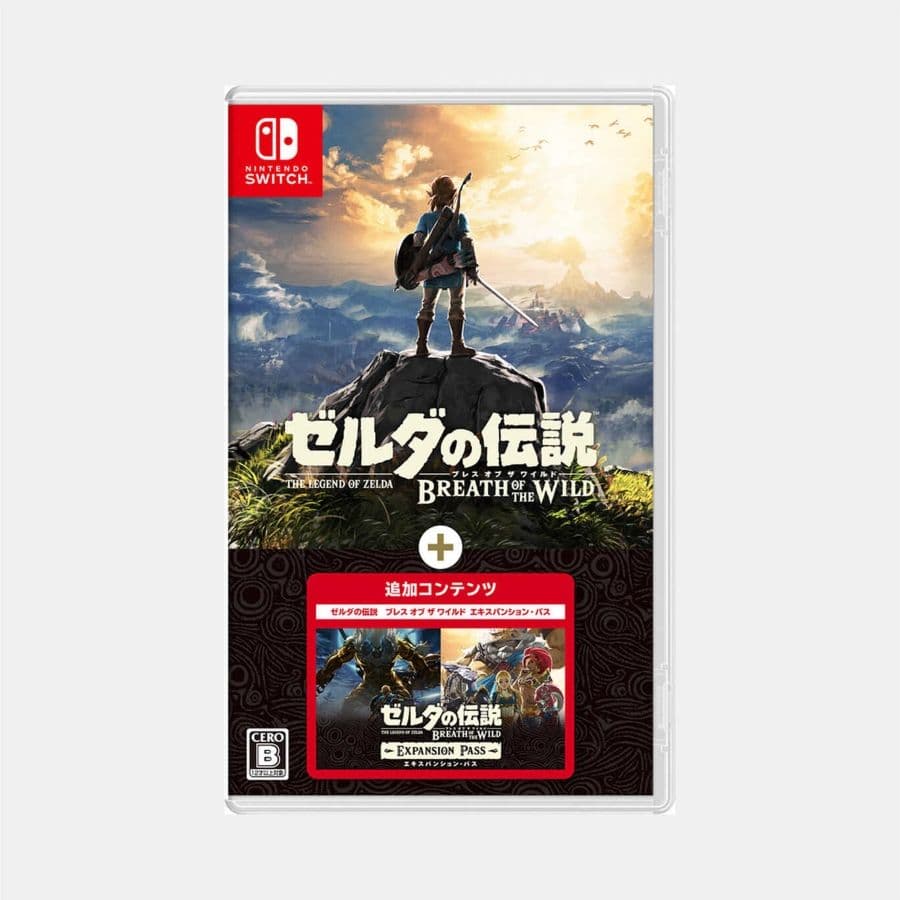 任天堂 Switch 薩爾達傳說 曠野之息+擴充票