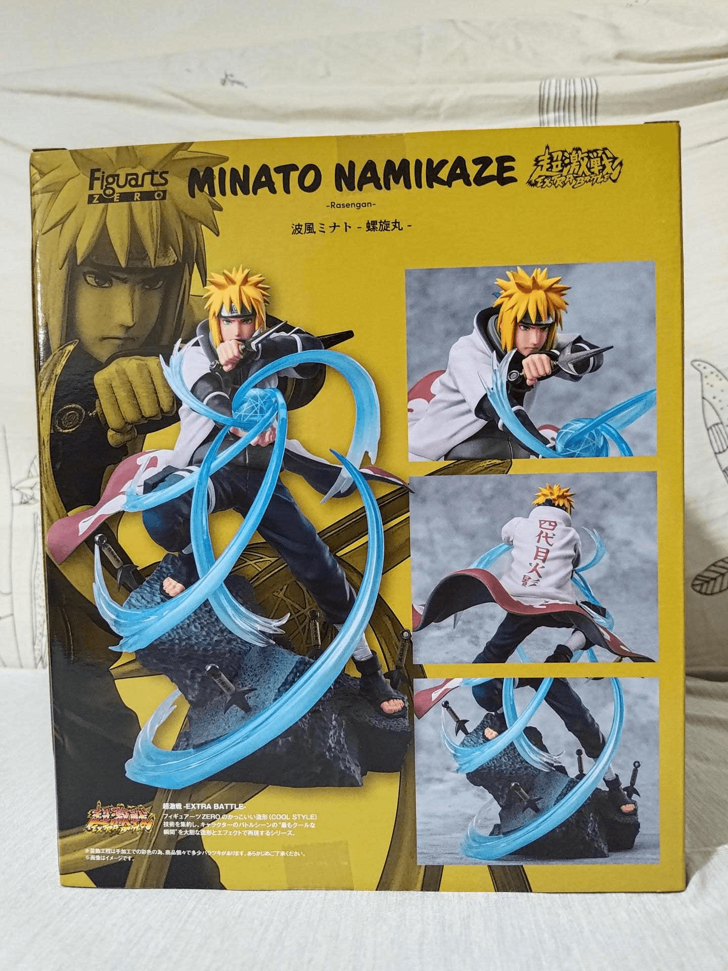 Figuarts ZERO 超激戰 火影忍者 波風湊 外盒背面