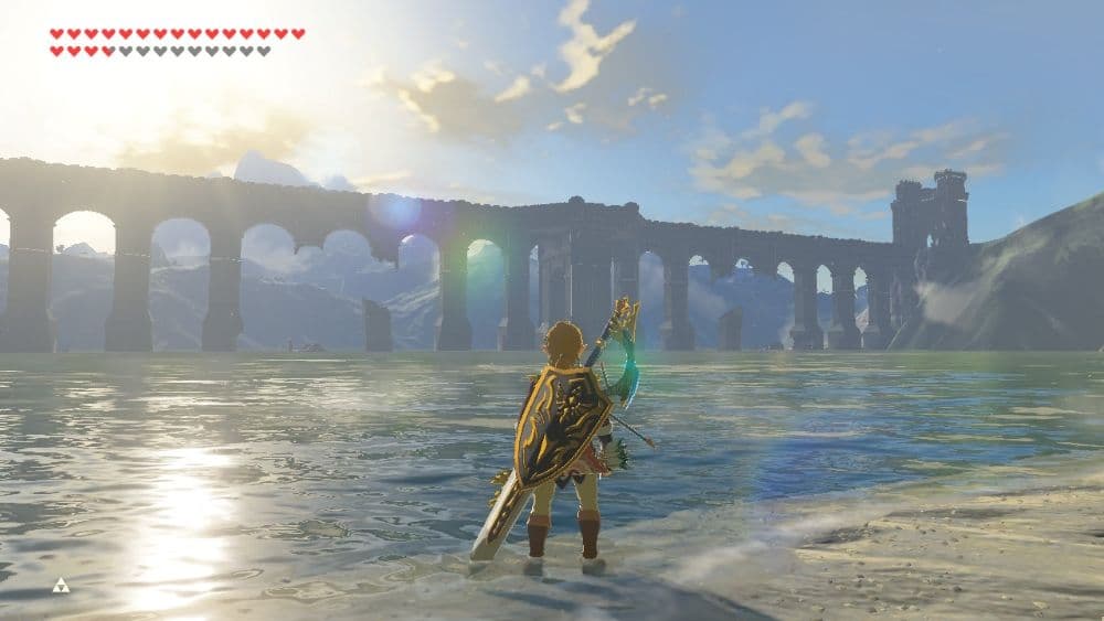 《薩爾達傳說 曠野之息》遊戲畫面