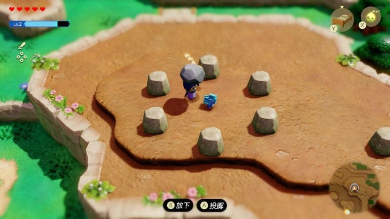 《薩爾達傳說 智慧的再現》遊戲畫面