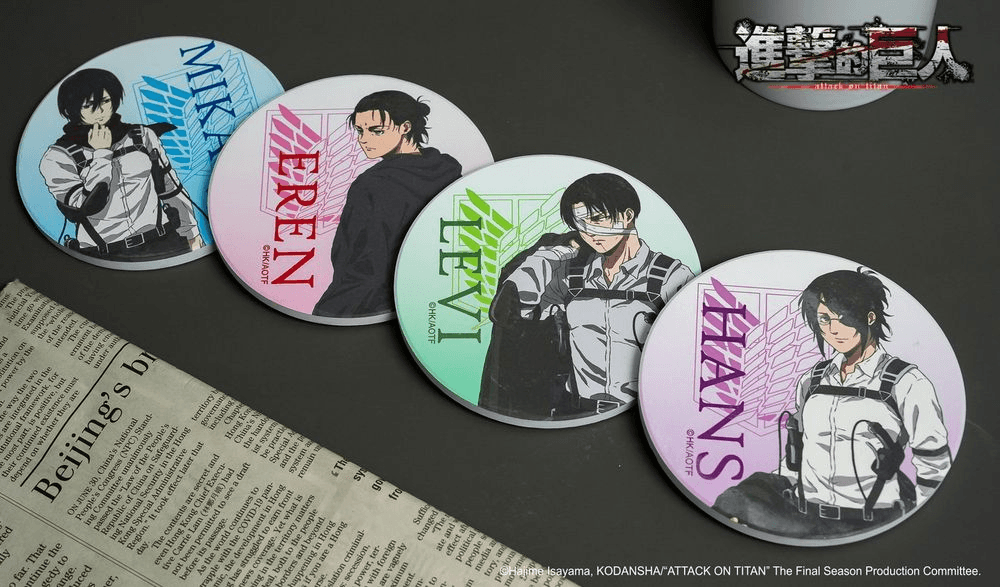 《進擊的巨人:Final Season》快閃店 陶瓷杯墊