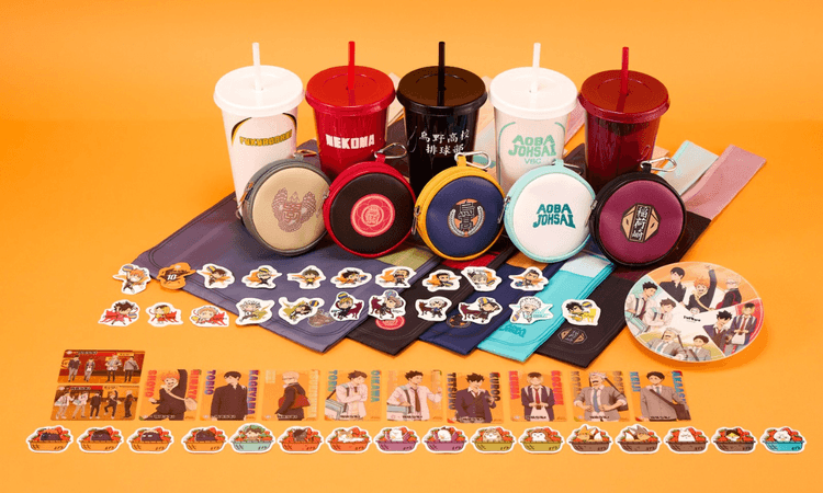 壽司郎 x《排球少年!!》聯名活動 限量周邊