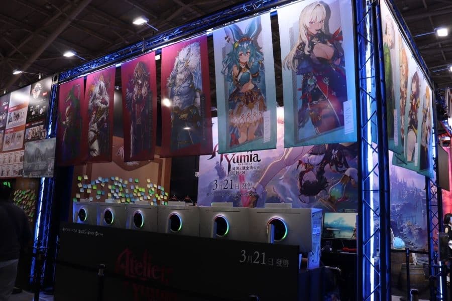 光榮特庫摩 攤位