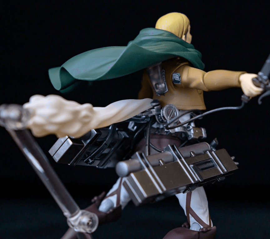 Max Factory figma 艾爾文‧史密斯 模型 立體機動裝置噴射特寫