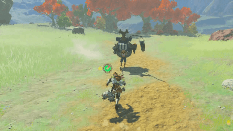 《薩爾達傳說 王國之淚》遊戲畫面