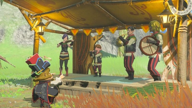 《薩爾達傳說 王國之淚》遊戲畫面