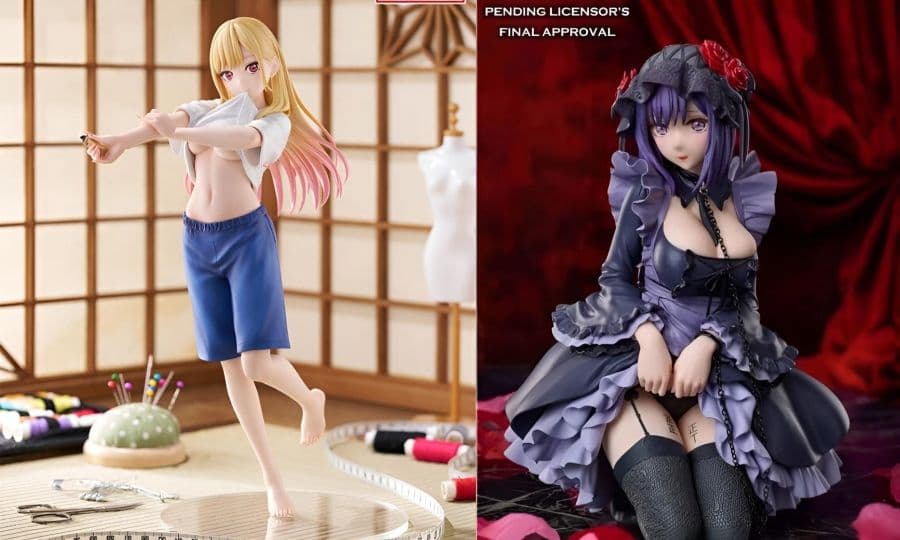 FuRyu TENITOL TALL 戀上換裝娃娃 喜多川海夢 五條新菜的體操服、Aniplex 戀上換裝娃娃 喜多川海夢 黑江雫 Cosplay Ver.