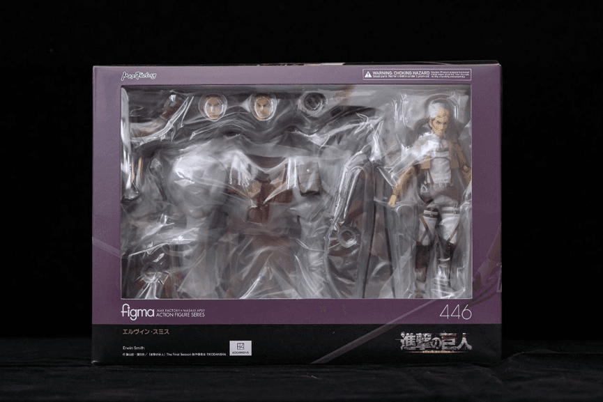 Max Factory figma 艾爾文‧史密斯 模型外盒正面