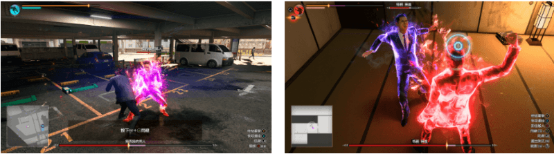 《人中之龍 7 外傳 英雄無名》遊戲畫面