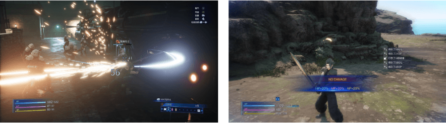 《Crisis Core FF7 Reunion》遊戲畫面