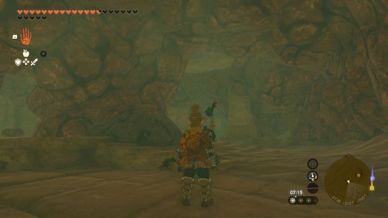 《薩爾達傳說 王國之淚》遊戲畫面