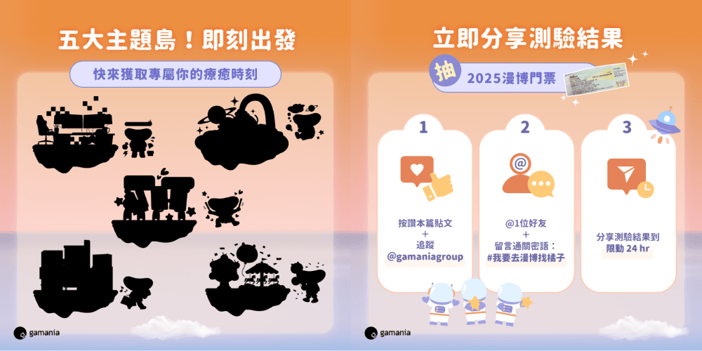 2025 夏季橘子嘉年華 心理測驗