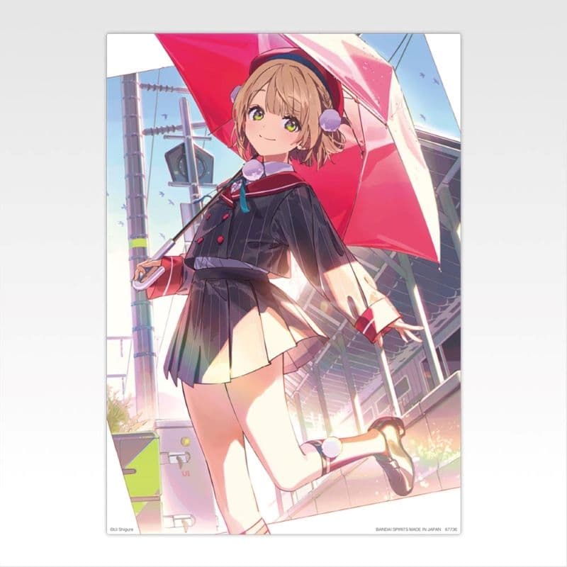 一番賞 時雨羽衣 插畫板(DSマイル繪製)