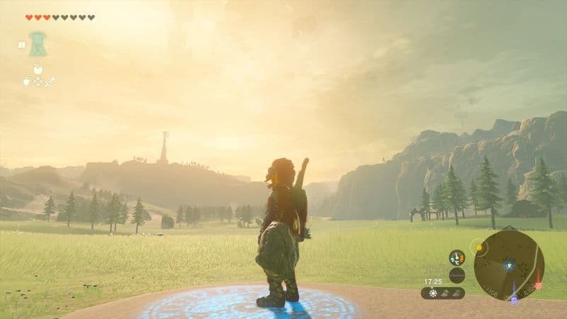 《薩爾達傳說 王國之淚》遊戲畫面