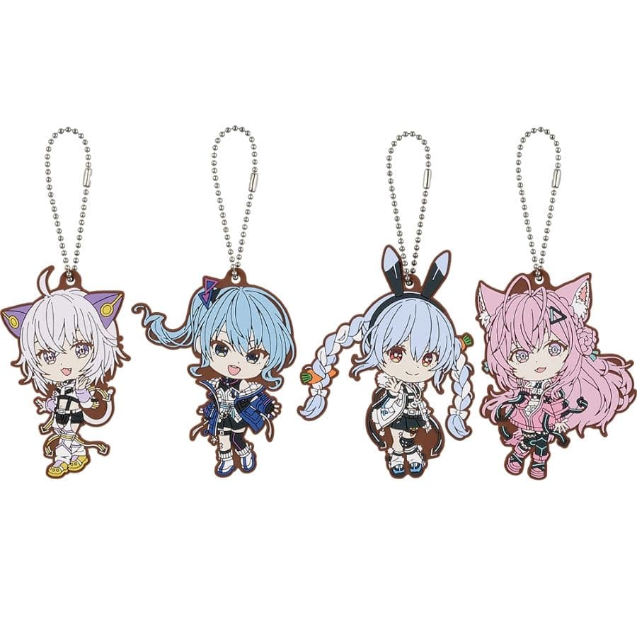 Q 版角色橡膠吊飾賞