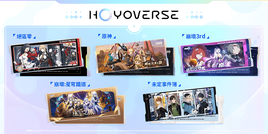 2025 漫畫博覽會 × HoYoverse 聯名票