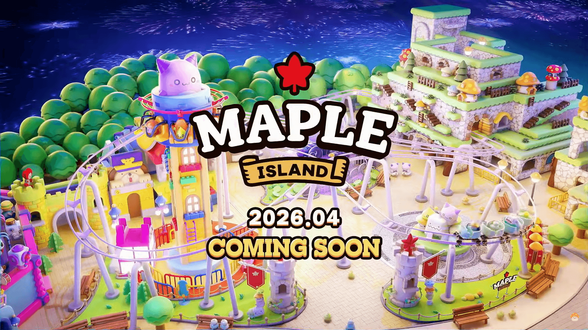 《楓之谷》主題園區「Maple Island」,將於2026 年 4 月首爾樂天世界開幕!