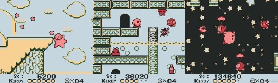 GB 一代 (Kirby Dream Land)