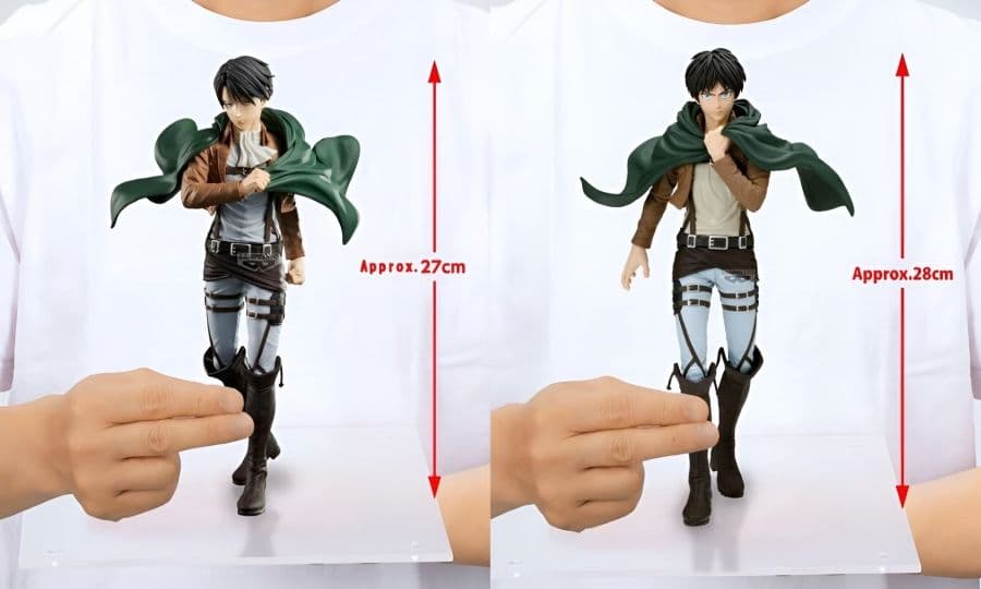 BP景品 進擊的巨人 Grandista 兵長 里維、艾連 葉卡