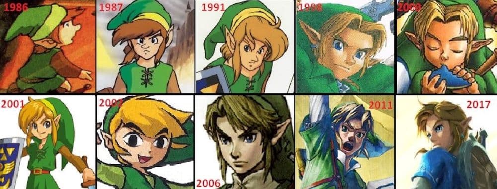 歷代主角,勇者林克