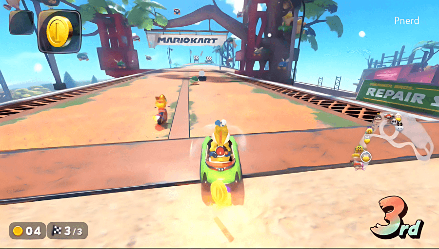 Switch 2《瑪利歐賽車世界》遊戲畫面擷取