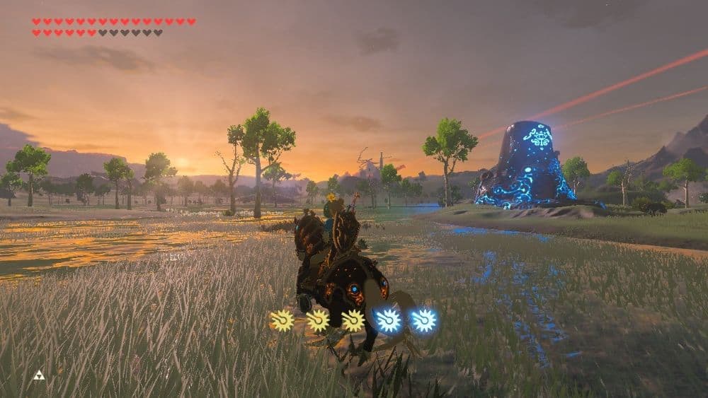 《薩爾達傳說 曠野之息》遊戲畫面